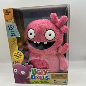 SEALED 2019 Ugly Dolls Moxy 15 + Sounds Phrases Pink Talking Stuffed Plush
